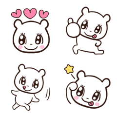 Ochame bear emoji
