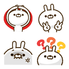  Emoji! Carrot and rabbit