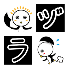Wiggy the penguin Emoji&Decomoji