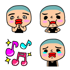 Usable Emoji of skinhead