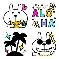 Emoji of Usako in Summer