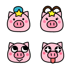 Pig's everyday Emoji