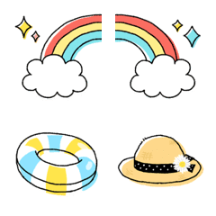 June & July Japanese Emoji