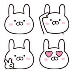 Loose and cute rabbit Emoji