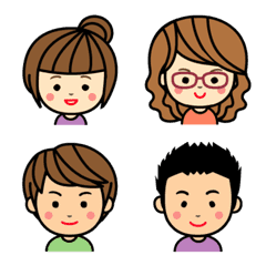 portraits Emoji of your friends
