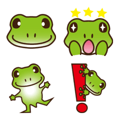 it's a emoji of the frogs