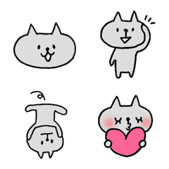 貓表情符號　by青空