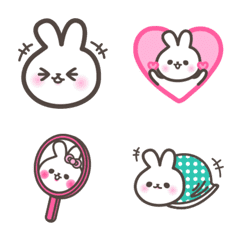 Baby Rabbit Nya-Nya Emoji