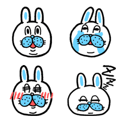 Rabbit Sasaki Emoji
