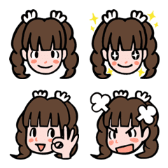 TWIN TAILS GIRL/Emoji