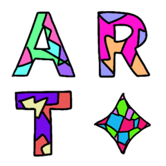 PopArt Alphabet