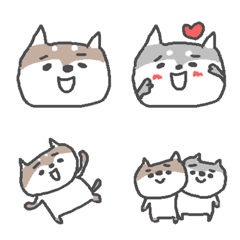 Shiba cute Emoji!!