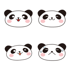 Cute panda Emoji vol.1