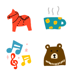 poca mama emoji simple and colorful