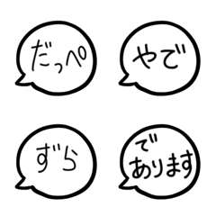 Speech balloon  Emoji
