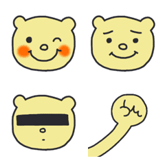 Everyday face of bear Emoji
