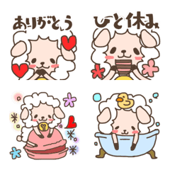 sheep cute emoji