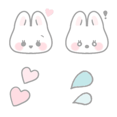 Fluffy Rabbit Moco