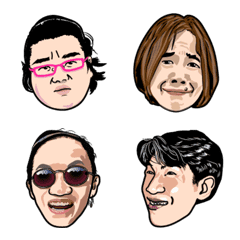 Gumsalum7 Members Emoji Set 1