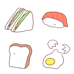 食べ物シンプル絵文字
