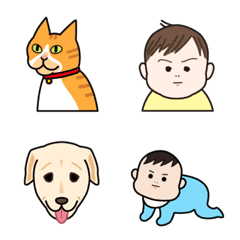Emoji of yumeguri friends