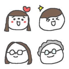 Family Friends Emoji!!