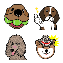 Gangsta dog emoji