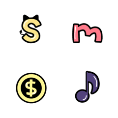 Cute Letter – LINE Emoji | LINE STORE