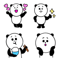 easy to use panda emoji