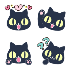 little black cat emoji2