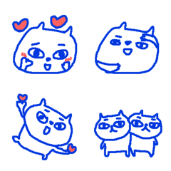 Cute cats cats Emoji Emoji!!