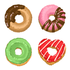 [Donut] Emoji unit set of all
