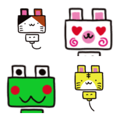 Outlet plug "kopu" emoji animal