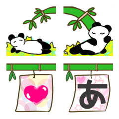 Tanabata Emoji+deco character 