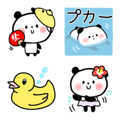 pandas summer Emoji