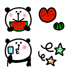 Panda-Chan Emoji (Summer)