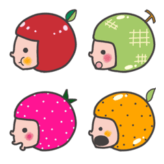 Various hairstyles emoji