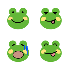 Cute frogs and useful emojis