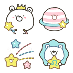 GOOD bear's twinkle STARS emoji