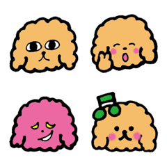Mofumofu Toypoodle's Emoji.