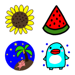 summer tukaeru  emoji