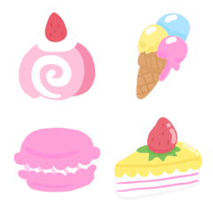 Sweets pastel emojis