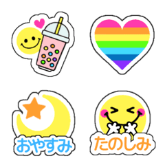 Kawaii sticker Emoji 2