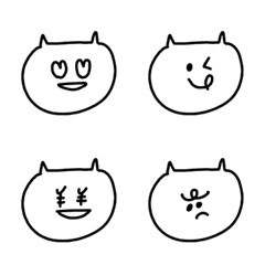 simple cat Face Emoji