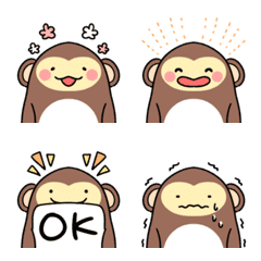 Very cute monkey emoji