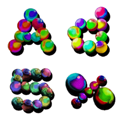 Opaque marbles.(Emoji)