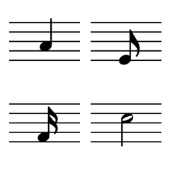 Music notes