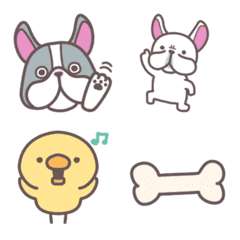 yuruyuru french bulldog Emoji
