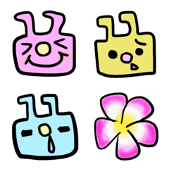 iroiro rabbit emoji