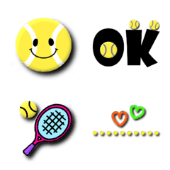 Very original Emoji for Tennis lover!